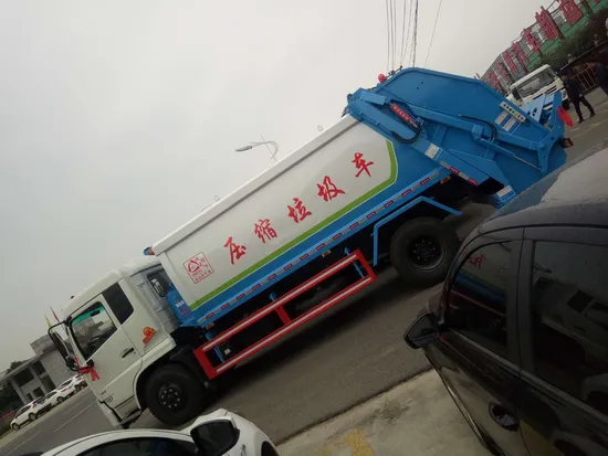 Efficient Waste Collection with Dongfeng 13-15cbm High Quality Compactor