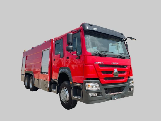 HOWO Ladder Type Fire Truck Designed for Efficient Firefighting Solutions