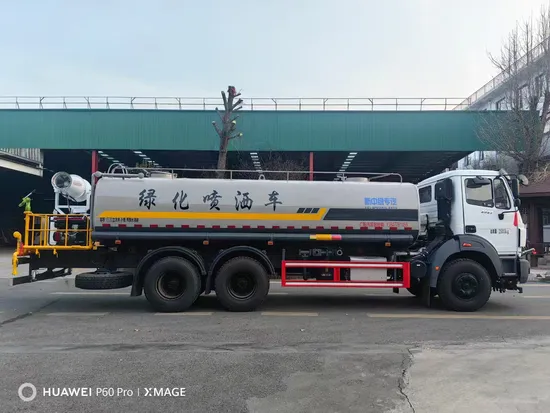 Efficient Water Tank Truck for Transporting 20cbm Capacity