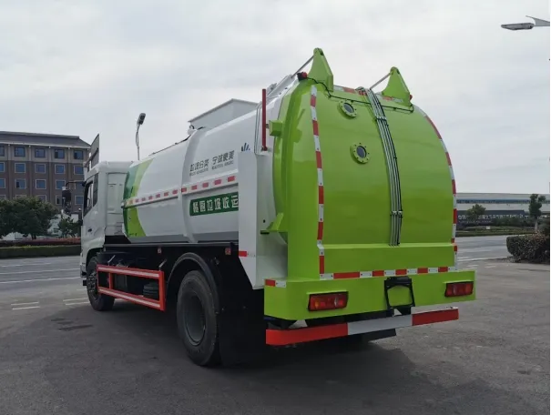Robust Waste Compactor Truck for Streamlined Garbage Management