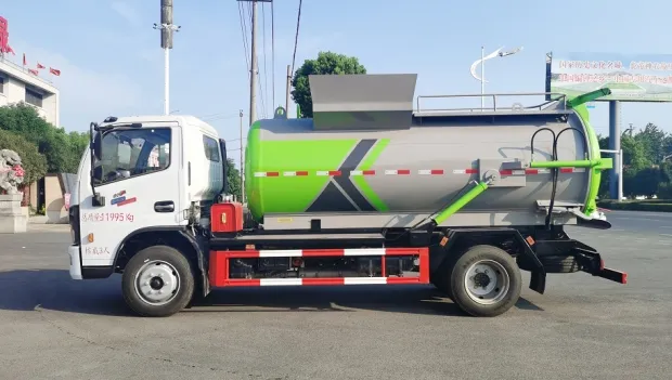 3.8m 4X2 Heavy Duty Waste Compactor Garbage Truck
