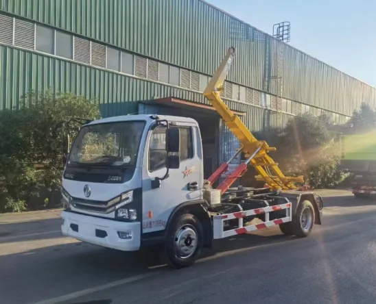 Robust Heavy-Duty Garbage Vehicle with Efficient Roll-off Skip Design