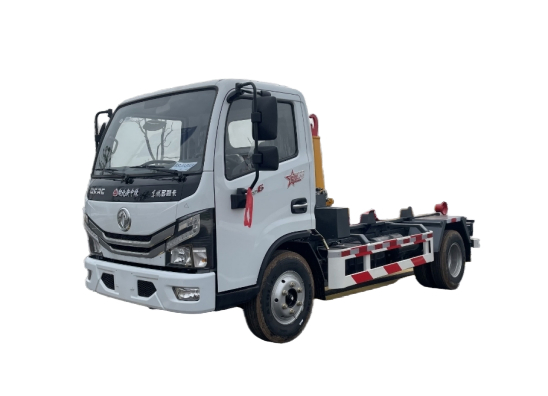 Robust Heavy-Duty Garbage Vehicle with Efficient Waste Collection Features