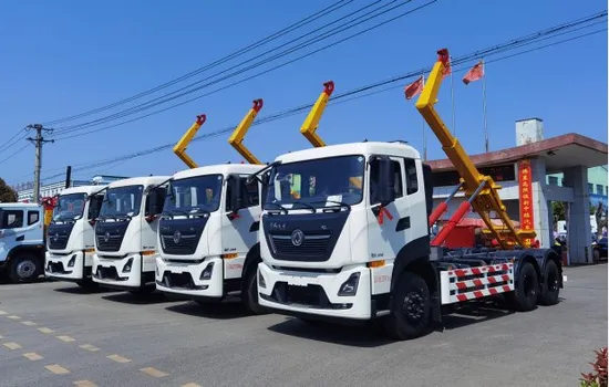 Waste Collection Garbage Truck Sleeve Hook Arm Garbage Truck