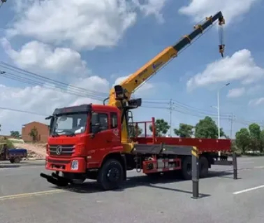 Versatile 8 Ton Heavy-Duty Crane Truck for All Your Lifting Needs
