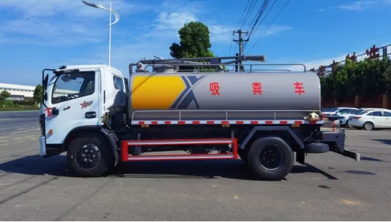 Durable Fecal Suction Sewage Truck for Efficient and Reliable Operations