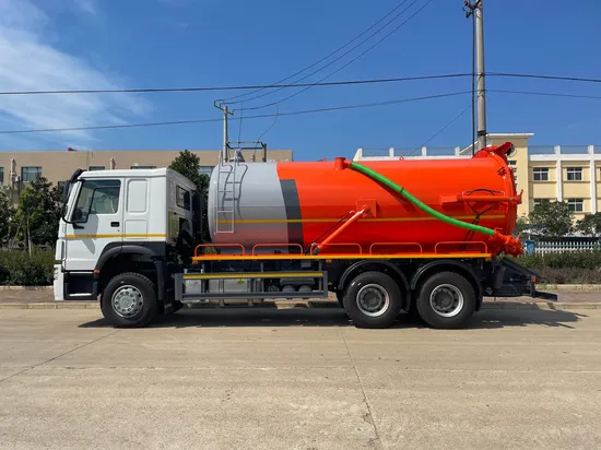 Zhongjie 20cbm Versatile Vacuum Sewer Truck for Sale