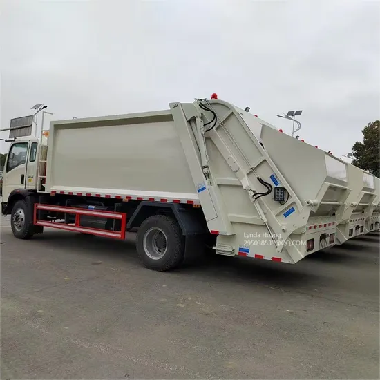 Heavy-Duty Sinotruk HOWO Garbage Compression Truck for Industrial Applications