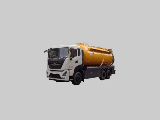 Commercial Heavy-Duty Sewage Truck with Powerful Vacuum Technology