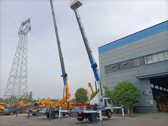 Versatile 16m Aerial Lift Platform Truck with Jmc Durable Construction