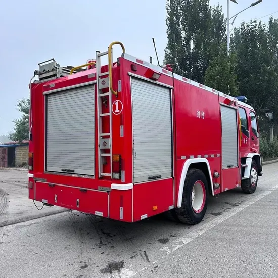 High-Performance Emergency Fire Truck for Global Fire Safety