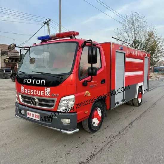 Foton Dongfeng Advanced Fire Truck for Emergency Services