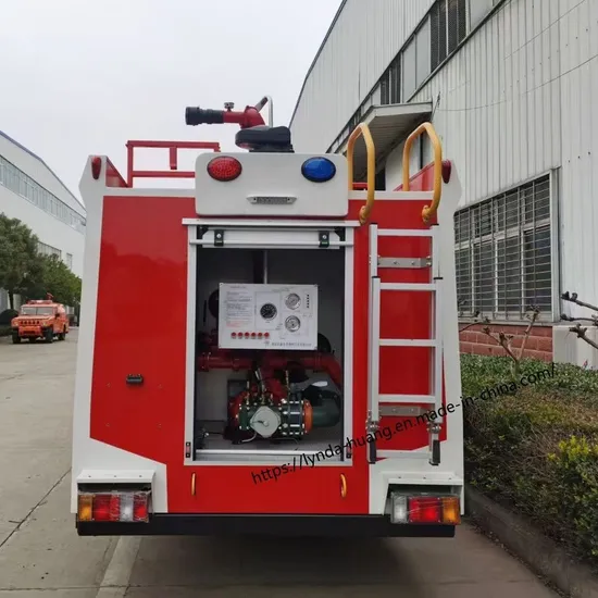 Efficient Diesel Fire Truck with 55m Water Range for Sale
