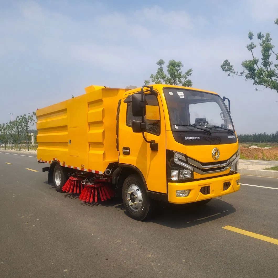 Durable Commercial Road Sweeper Truck with Heavy-Duty Performance Features