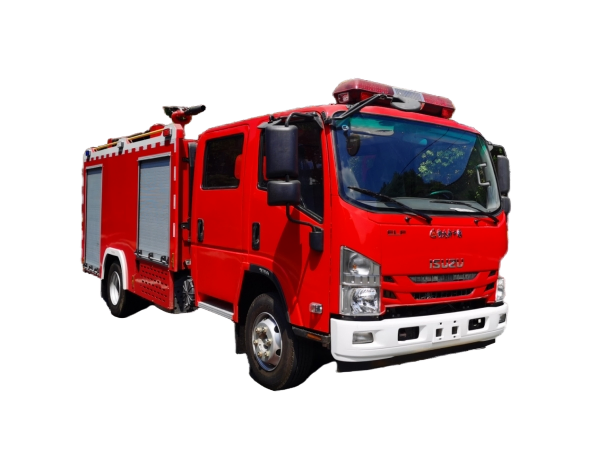 Advanced Urban Fire Fighting Truck with Water and Foam Technology