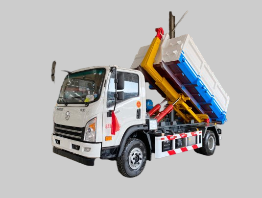 Heavy-Duty Hook-Arm Skip Loader Garbage Truck for Efficient Waste Collection