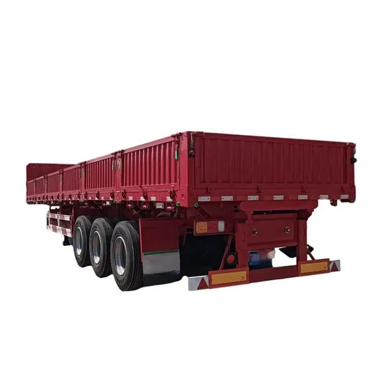 Durable 3-Axle Cargo Semi-Trailer for International Transport Needs