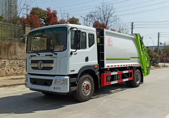 Compressed Rubbish Truck High Efficiency Special Garbage Vehicle
