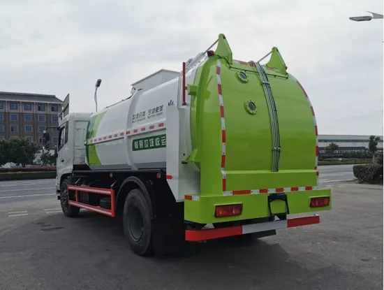 Robust Waste Compactor Truck for Streamlined Garbage Management
