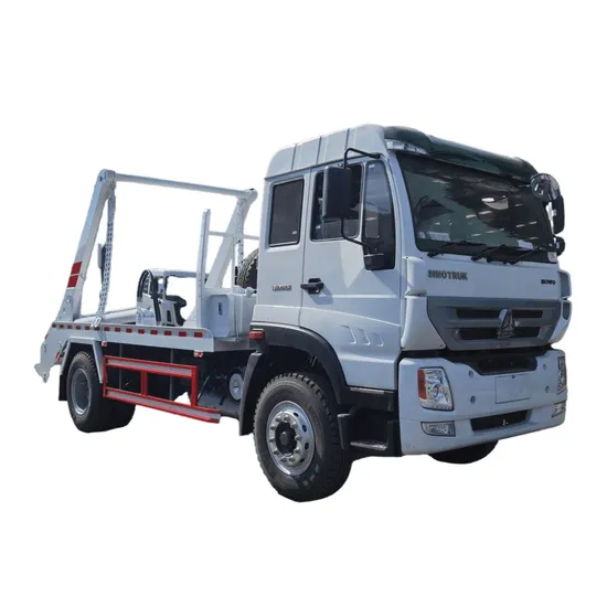 Tianjin HOWO Reliable Swing Arm Type Garbage Truck with 12cbm Capacity
