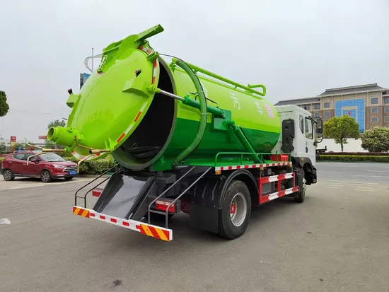 Reliable High Performance Sewage Suction and Jetting Vehicle