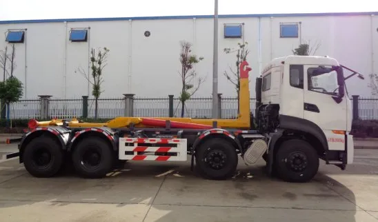 Hook Lift Truck Container Garbage Truck with Motor Engine Restaurant Industries