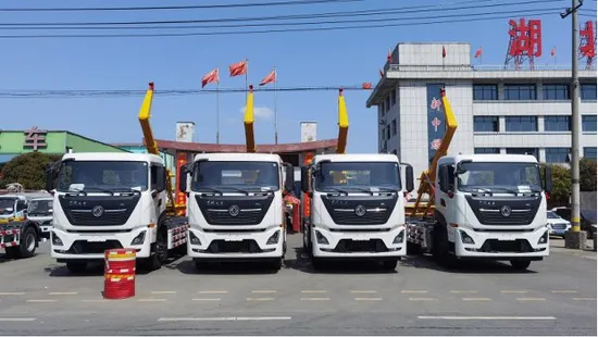 Waste Collection Garbage Truck Sleeve Hook Arm Garbage Truck