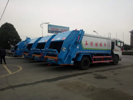 High Performance Dongfeng 13-15cbm Garbage Compactor with Zhongjie Design