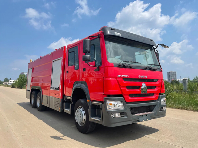 Heavy-Duty HOWO Fire Fighting Truck for Emergency Response