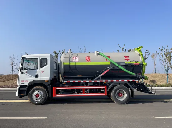 Powerful Efficient Dongfeng Sewage Suction Truck for Heavy-Duty Use