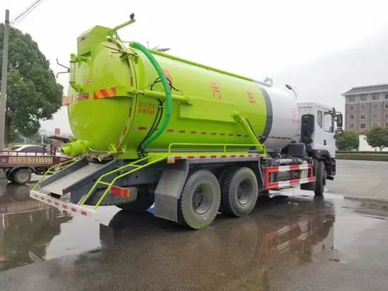 Advanced Dongfeng Efficient Sewage Suction Truck with Price Reduction