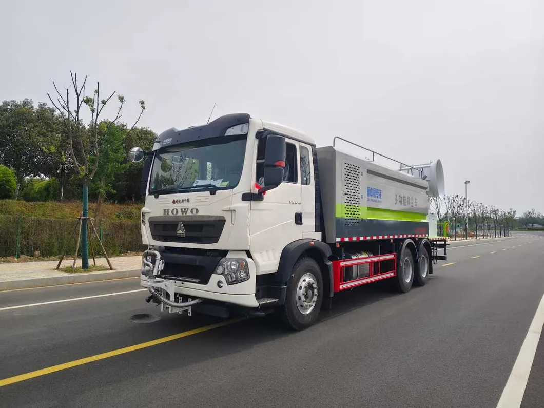 High-Capacity 25cbm Water Truck with Advanced Fog Cannon Technology