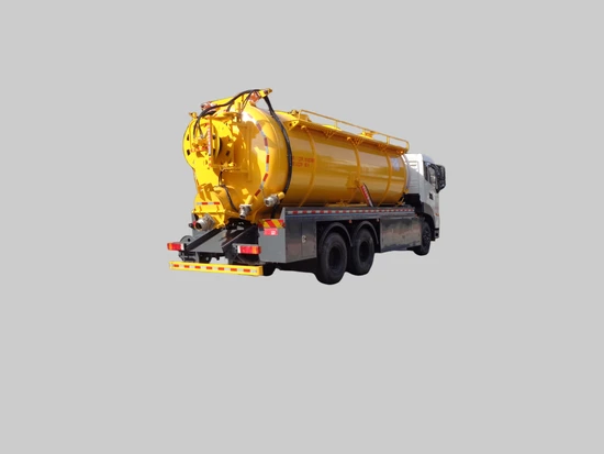 Commercial Heavy-Duty Sewage Truck with Powerful Vacuum Technology