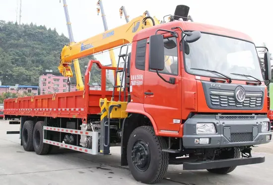 Reliable Heavy-Duty Lifting Equipment with 12t Truck Crane Capacity