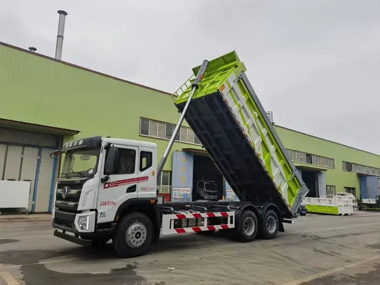 Heavy-Duty Waste Collection Truck for Restaurants and Cafes