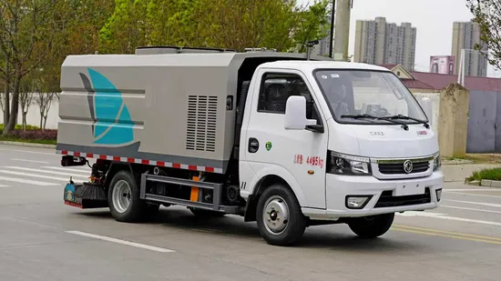 Advanced Efficient Street Sweeper Truck with 5cbm Garbage Volume Tank