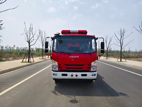 Advanced Fire Truck with 1200L Water Capacity for Emergency Response