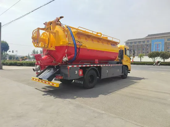 Industrial Heavy-Duty Sewage Vacuum Truck with Superior Suction