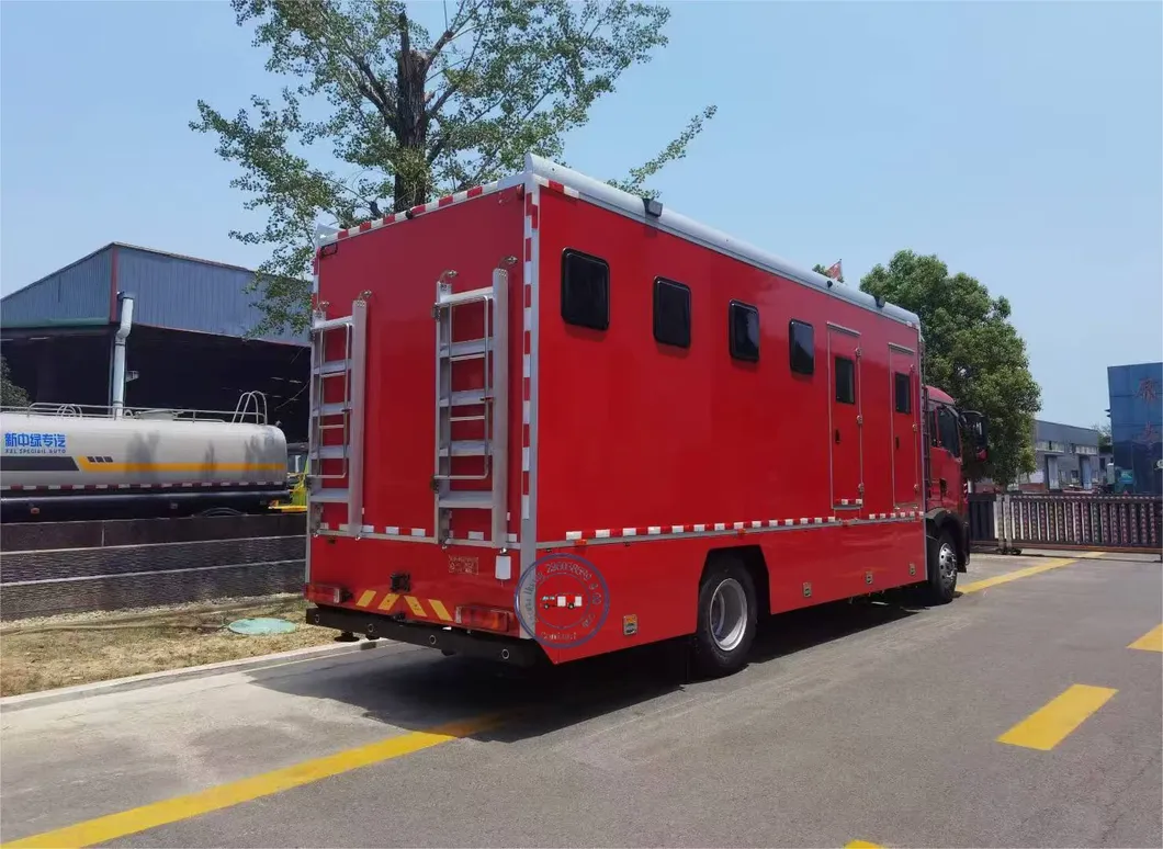 Heavy-Duty Truck HOWO Shower Vehicle for Field Operation Support Services for Sale