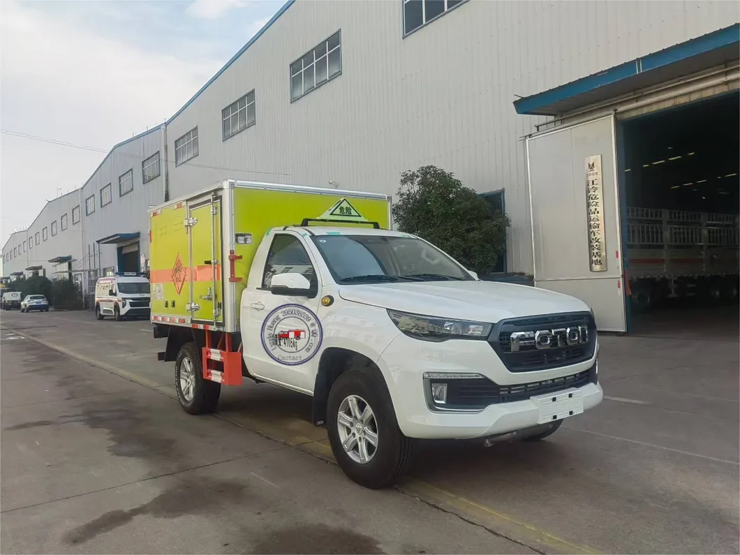 Foton Pickup Truck Blasting Equipment Transporter Truck for Explosive Equipment Transportation
