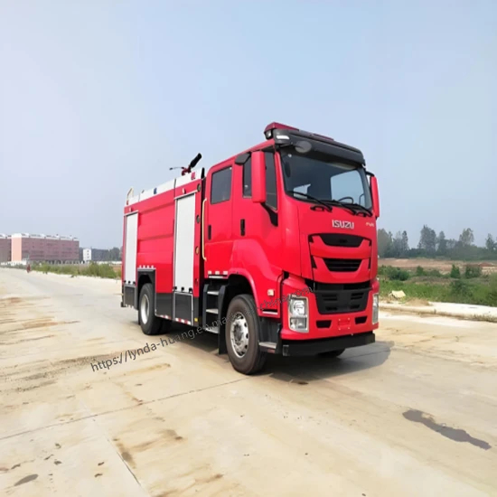 China Heavy Duty Isu Fire Truck for Emergency Rescue Operations in China