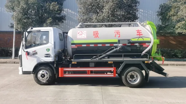 Advanced Heavy-Duty Dongfeng 7m3 Sewage Vacuum Truck for Sale