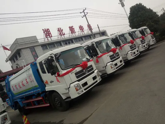 Reliable Dongfeng 13-15cbm Garbage Compactor with Zhongjie Specification