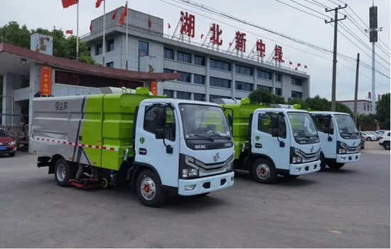 Brushes Highway Road Sweeping Truck 4X2 Small Sweeper Truck