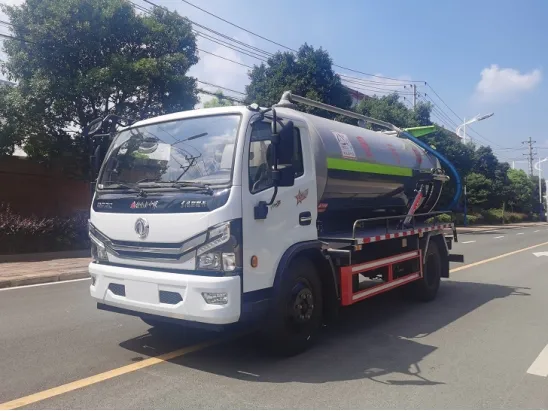 Efficient Fecal Suction Sewage Vacuum Truck with Large Capacity for Commercial Use