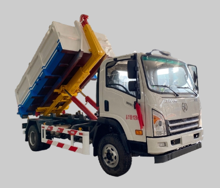 Heavy-Duty Hook-Arm Skip Loader Garbage Truck for Efficient Waste Collection