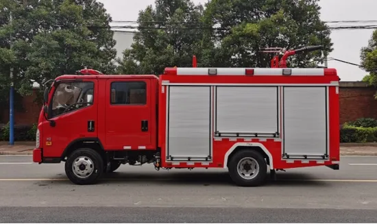 New HOWO Light Water Fire Fighting Equipment Fire Truck