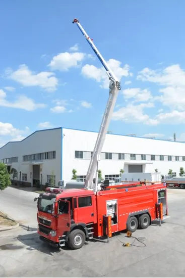 4*2 Diesel Water Tower Fire Fighting Vehicle