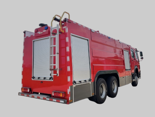 HOWO Ladder Type Fire Truck Designed for Efficient Firefighting Solutions