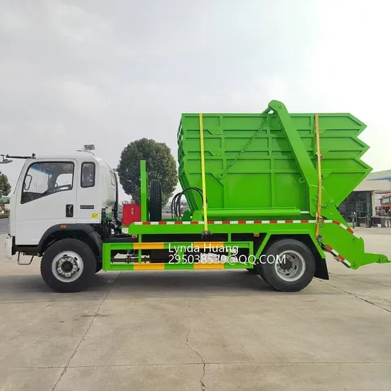 Dongfeng HOWO Multi-Functional Skip Loader Swing Arm Garbage Truck with Reliable Hydraulic System